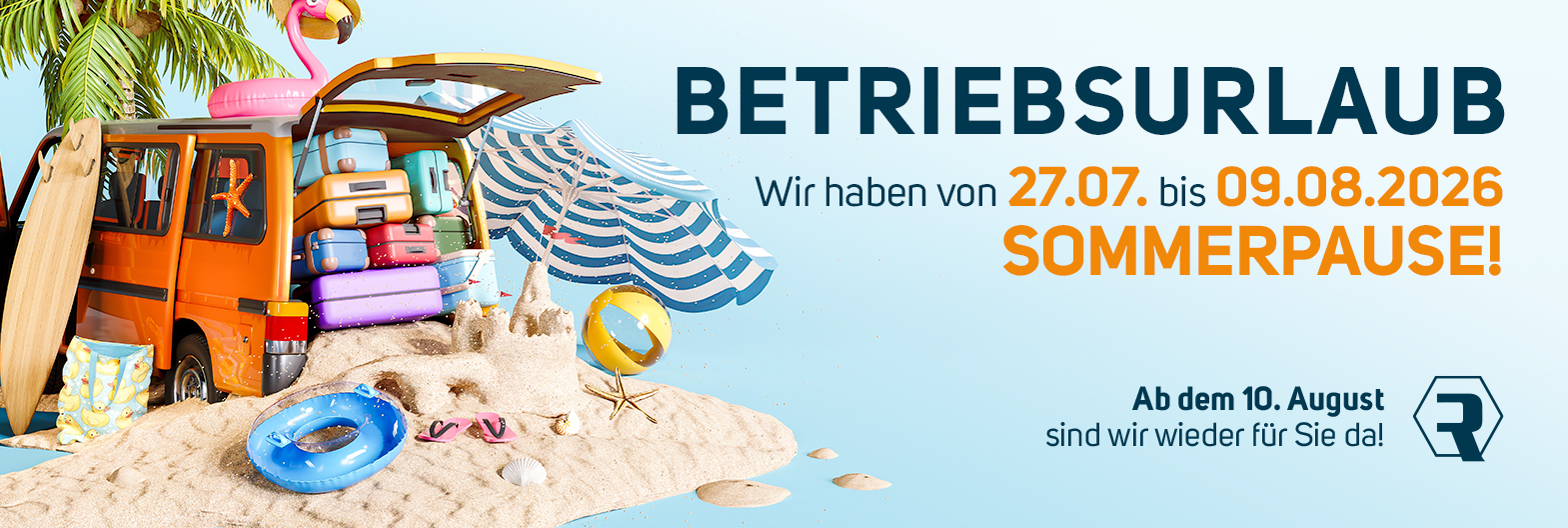 🌴☀️ Sommerpause!